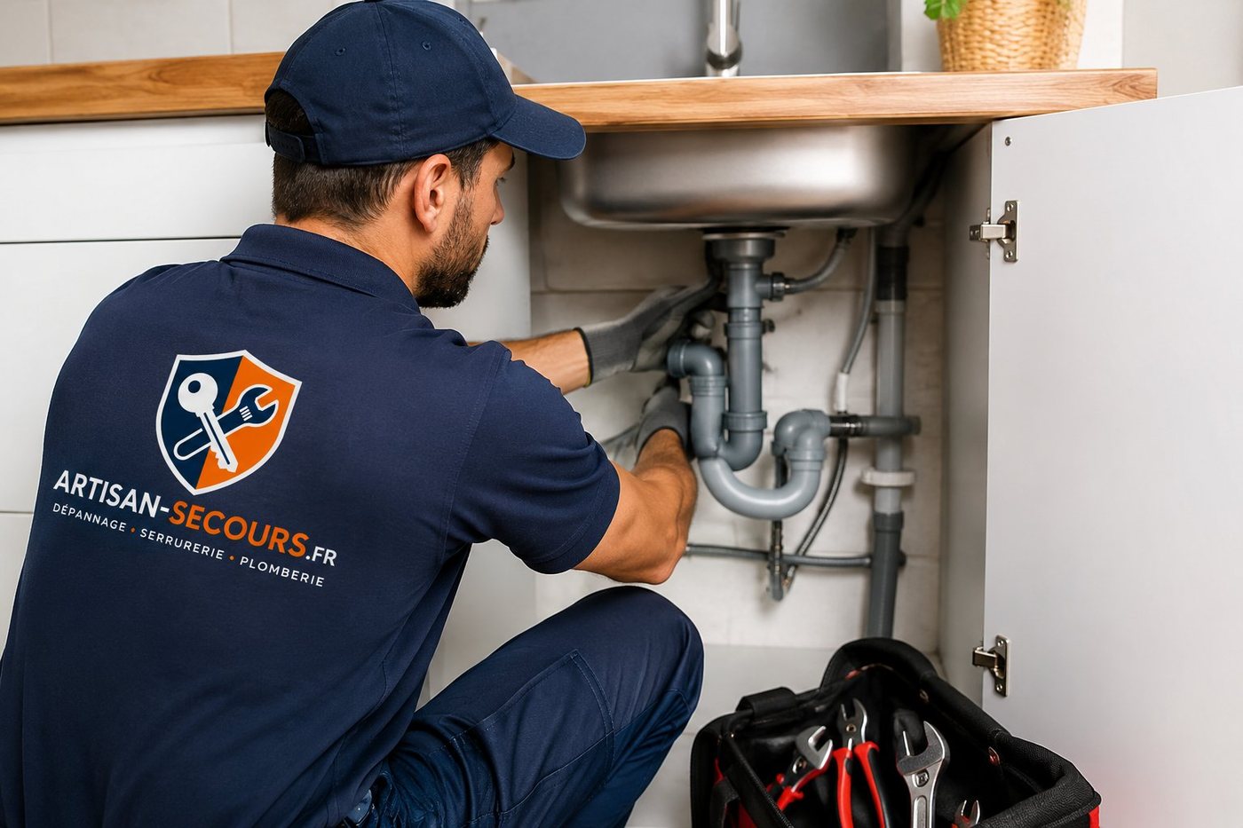 Intervention de plomberie d'urgence